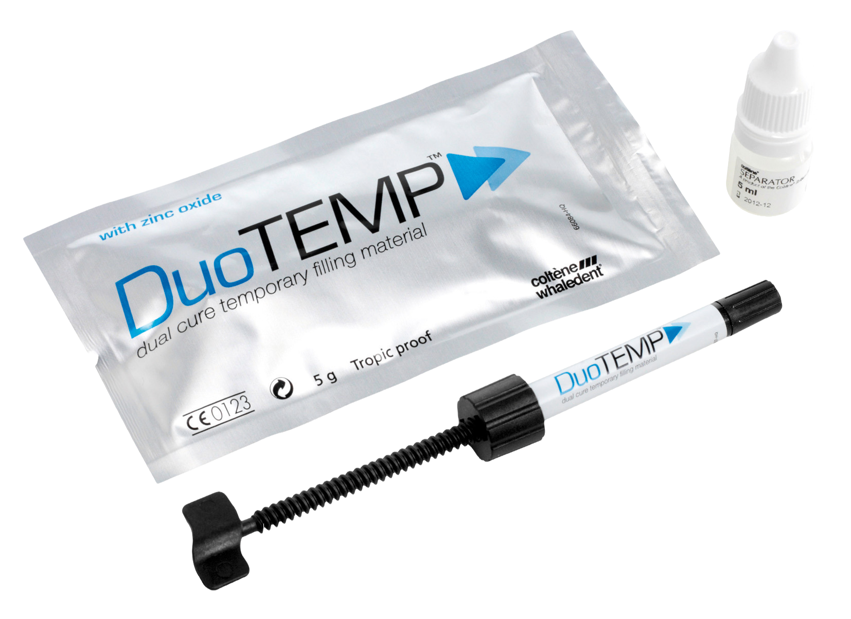 DuoTemp Temporary Filling Syringe Pack 5g 5pk