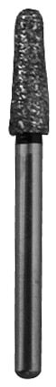 DEHP Bur Diamond Sterile SU FG (855) 197-023 XC Round End Taper 25pk