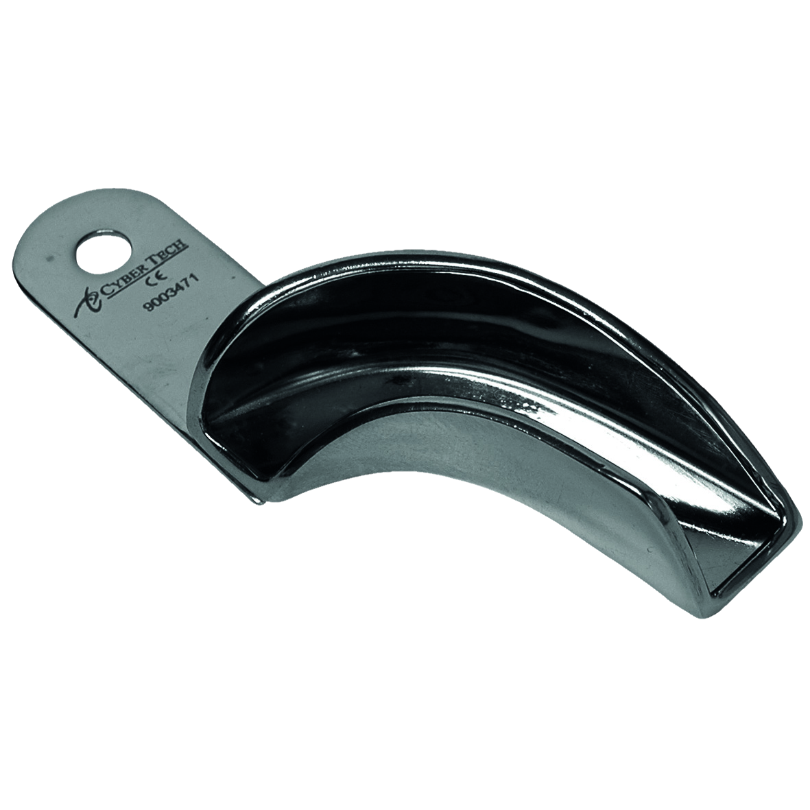 Cyber Impression Tray Stainless Steel Partial Lower Left/Upper Right Solid