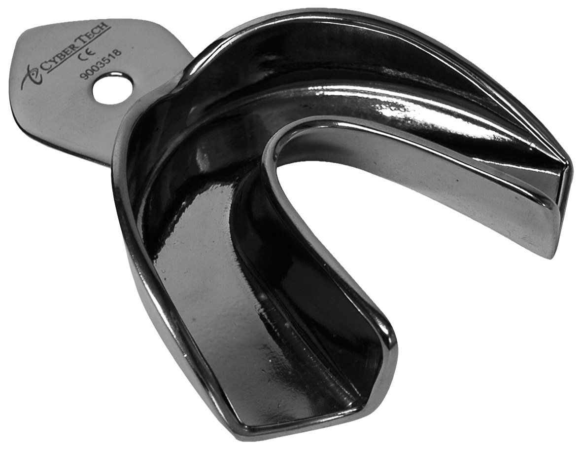 Cyber Impression Tray Stainless Steel Medium Solid Lower