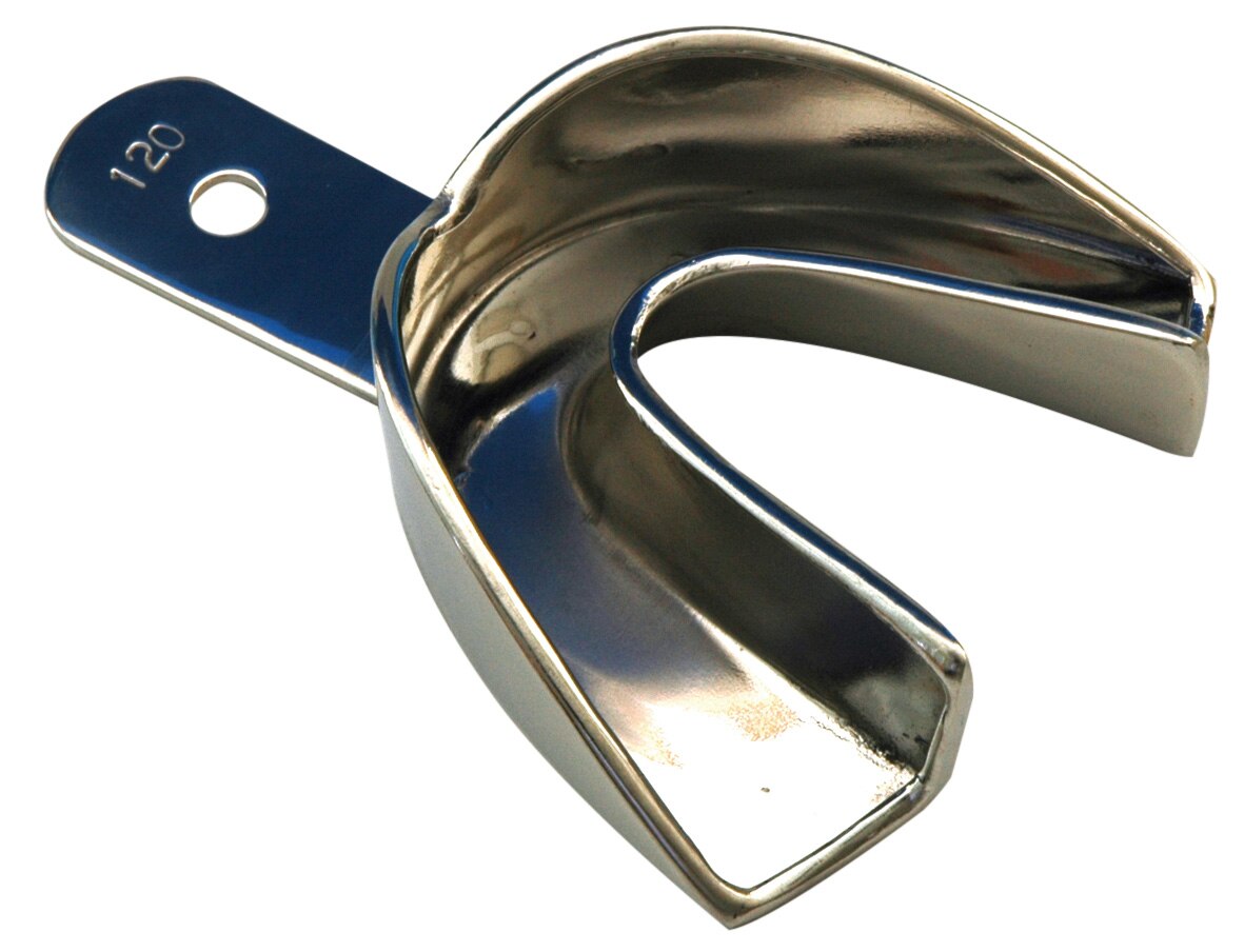 Cyber Impression Tray Stainless Steel Large Solid Lower