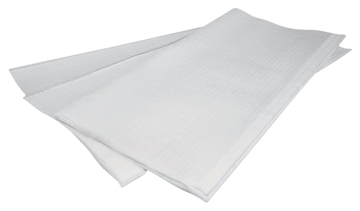 DEHP Z-Fold Towel 3Ply White 32 x 22cm 20 x 125pcs (2500pcs/box)