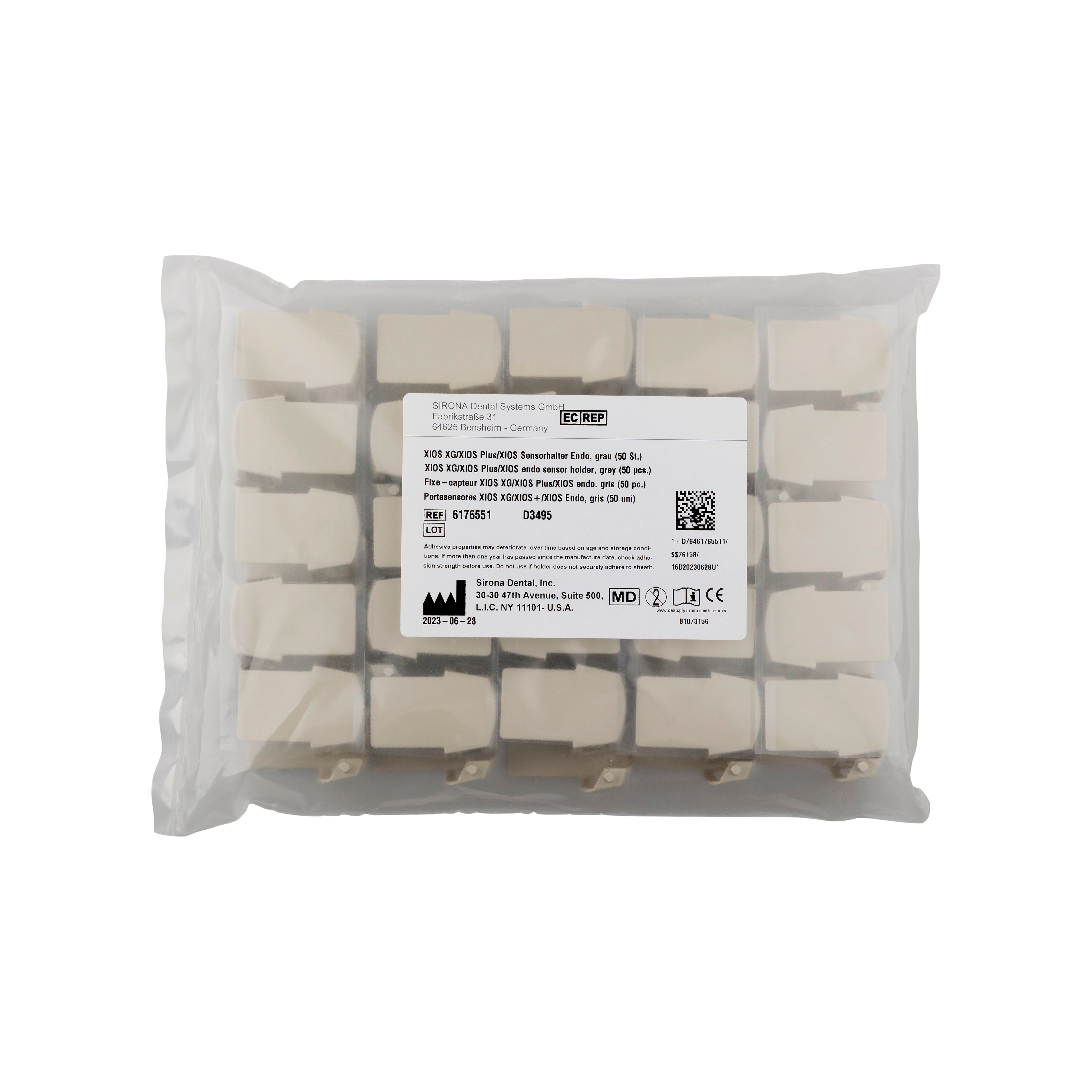 Xios Sensor Holder Endo Grey 50pk