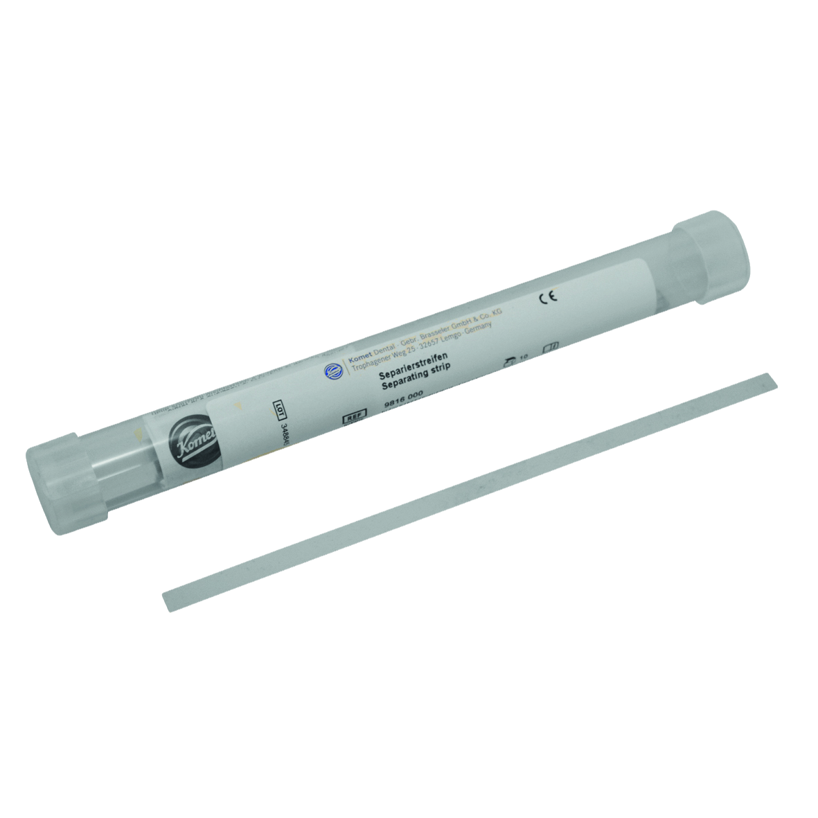 Komet Strips Serrated Saw 6 x 0.05mm 9816 10pk