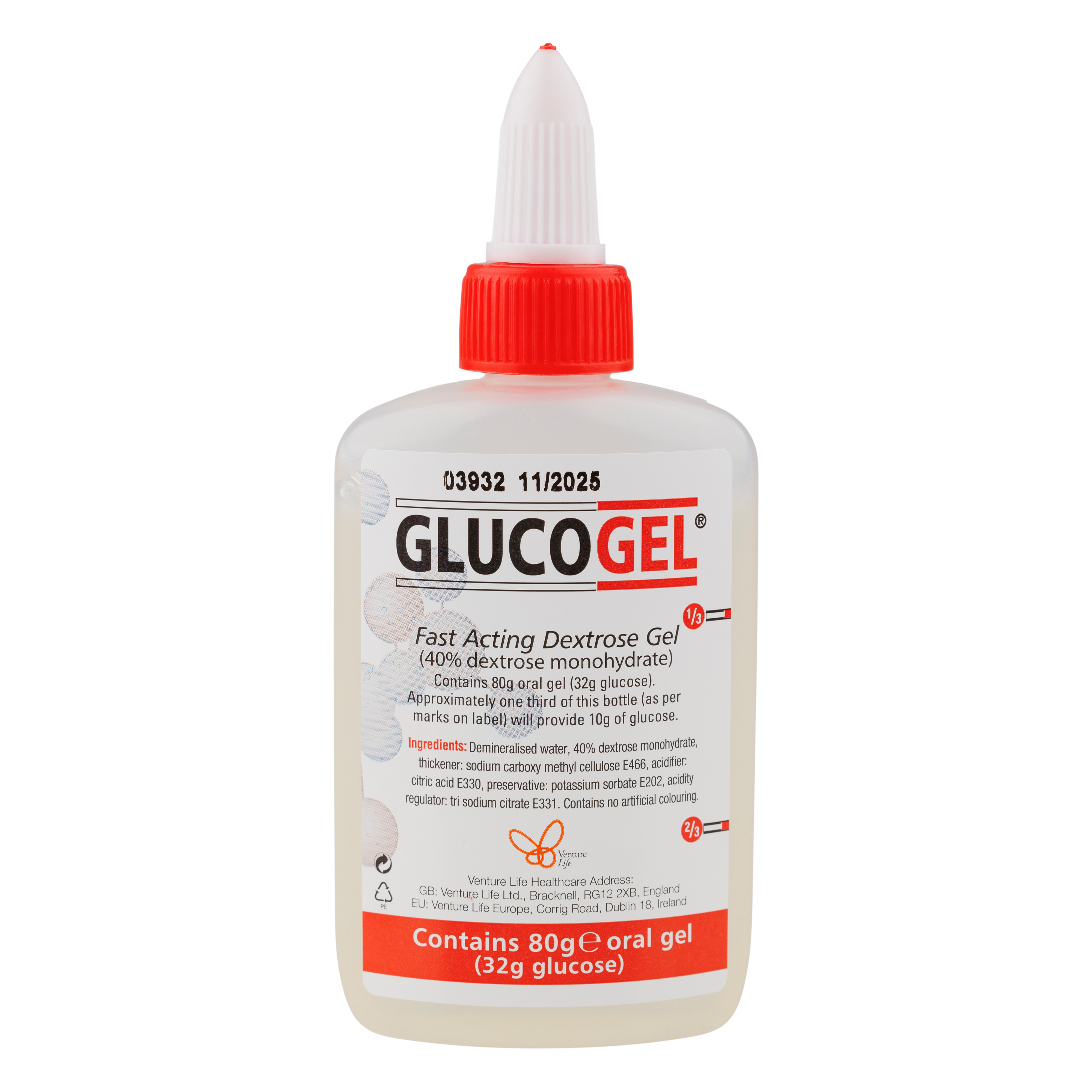 Glucose Gel 40% Hypostop 80g