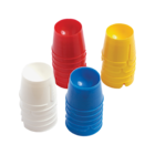 Disposable Dappens Dishes 4 Colour 200pk