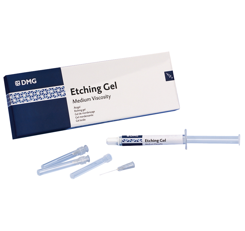 Etch Gel Medium Viscosity Syringe 2ml 2pk