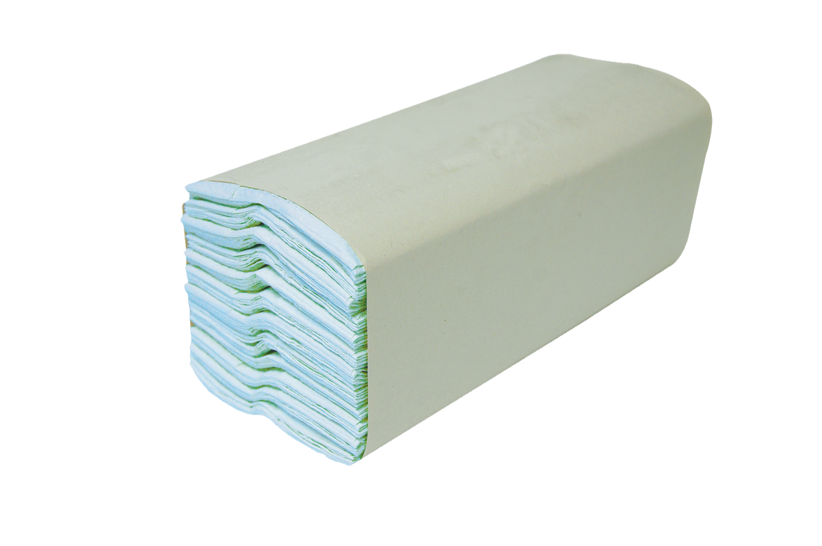 Enigma Towels C-Fold 1-Ply Blue 22.5 x 31cm 176 Sheets 15pk