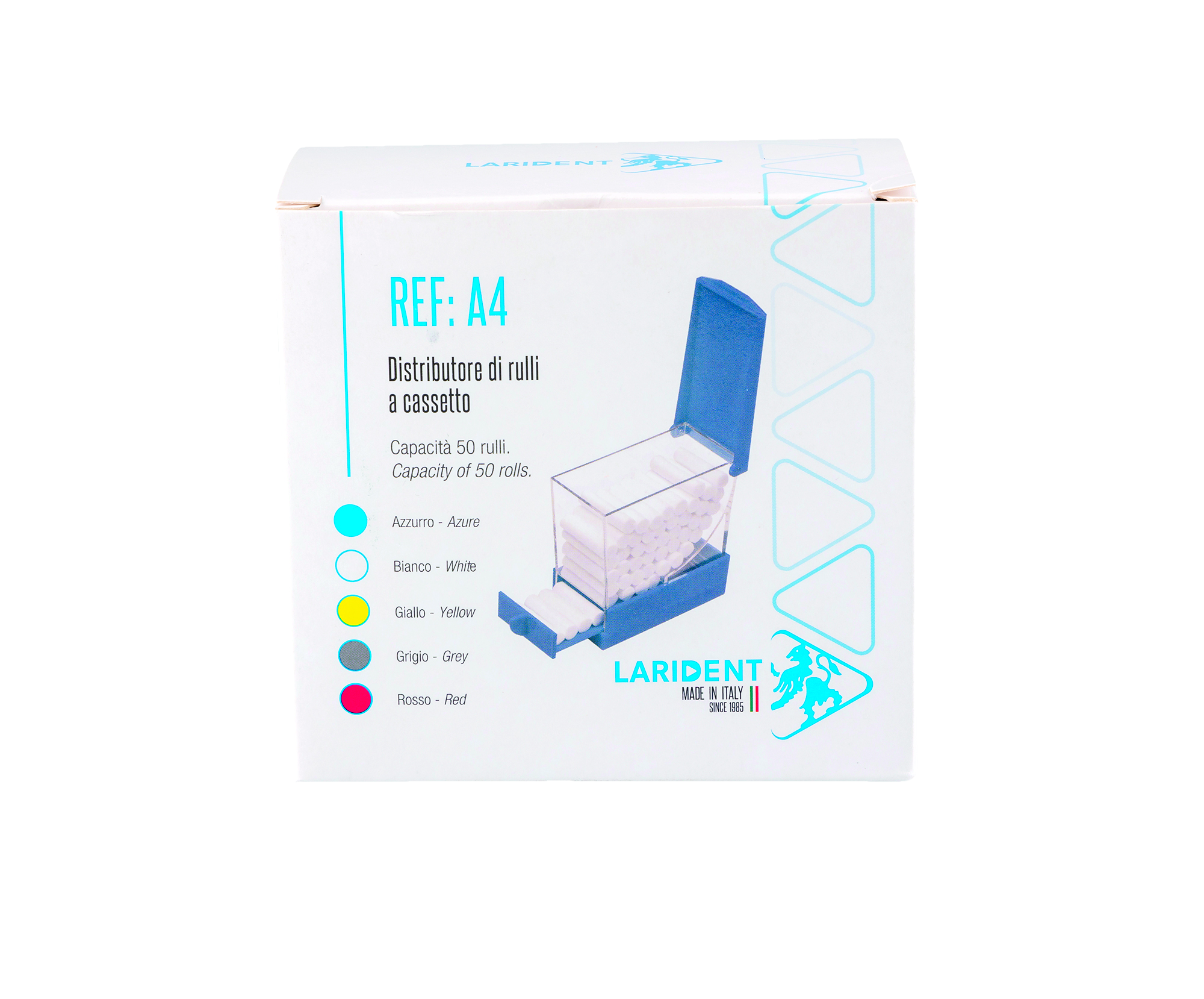 Cotton Roll Holder A4B White