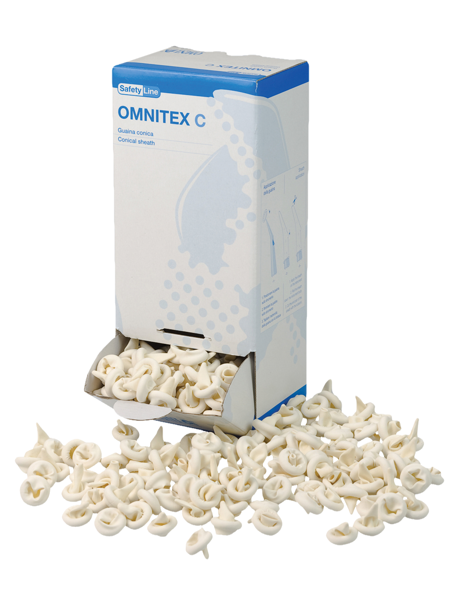 Omnitex C Latex Sheaths 3-in-1 Syringe 500pk