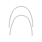 Euroform Archwire Stainless Steel Upper .019 x .025 10pk