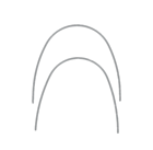 Euroform Stainless Steel Archwire .019 x .025 Lower 10pk