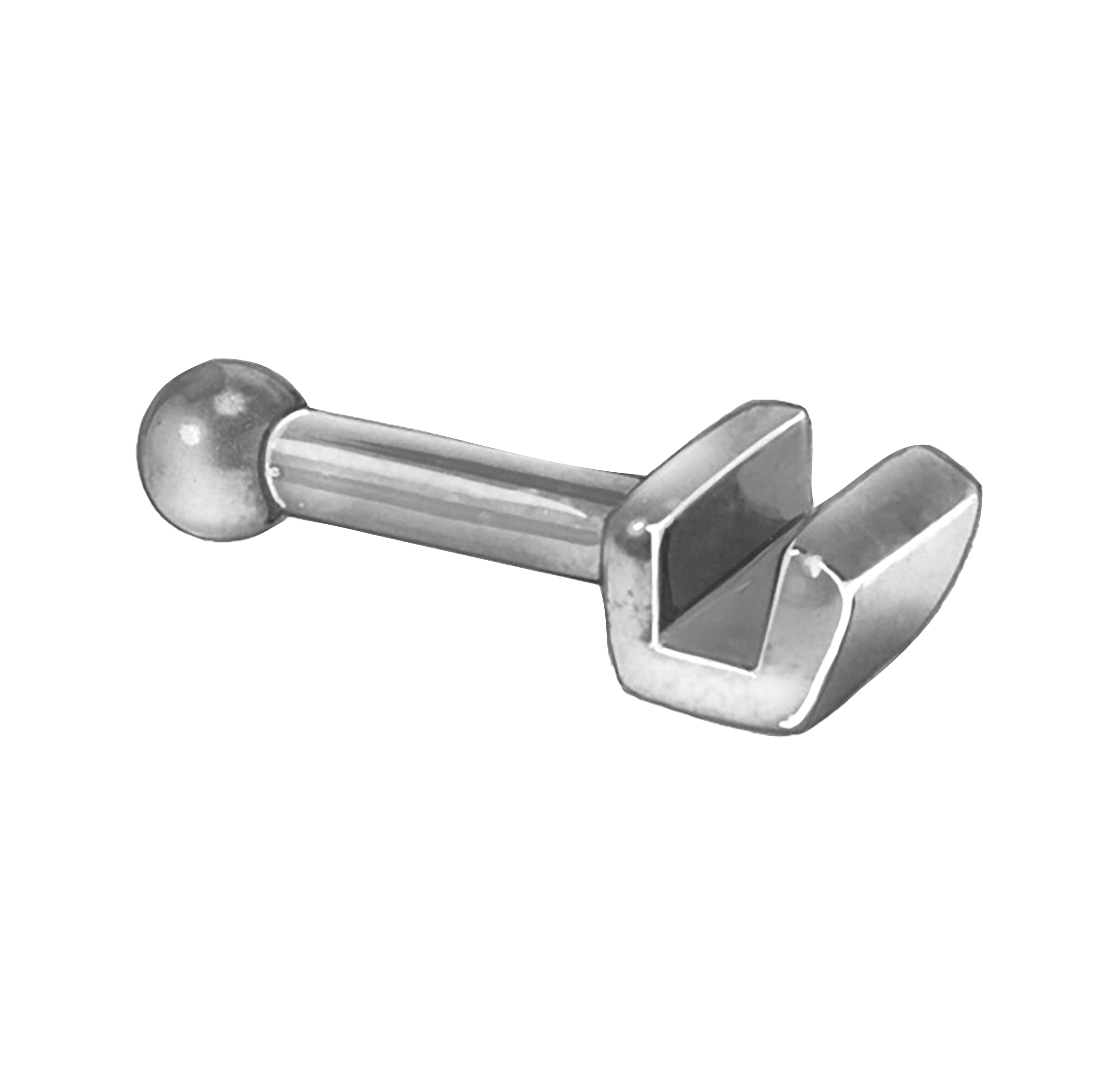 Crimpable Stop with Ball Hook 1.9mm 10pk