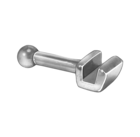 Crimpable Stop with Ball Hook 1.9mm 10pk