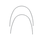 Eurotherm Archwire NiTi Thermally Active Upper .018 x .025 10pk