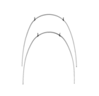 Euroform Posted Stainless Steel Archwire Upper .019 x .025 36mm 10pk