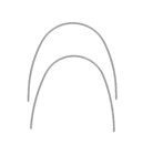 Eurotherm Archwire NiTi Thermally Active Upper .016 10pk