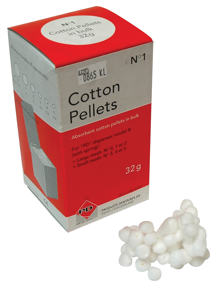 Cotton Pellet Size 1 32g 1000pk