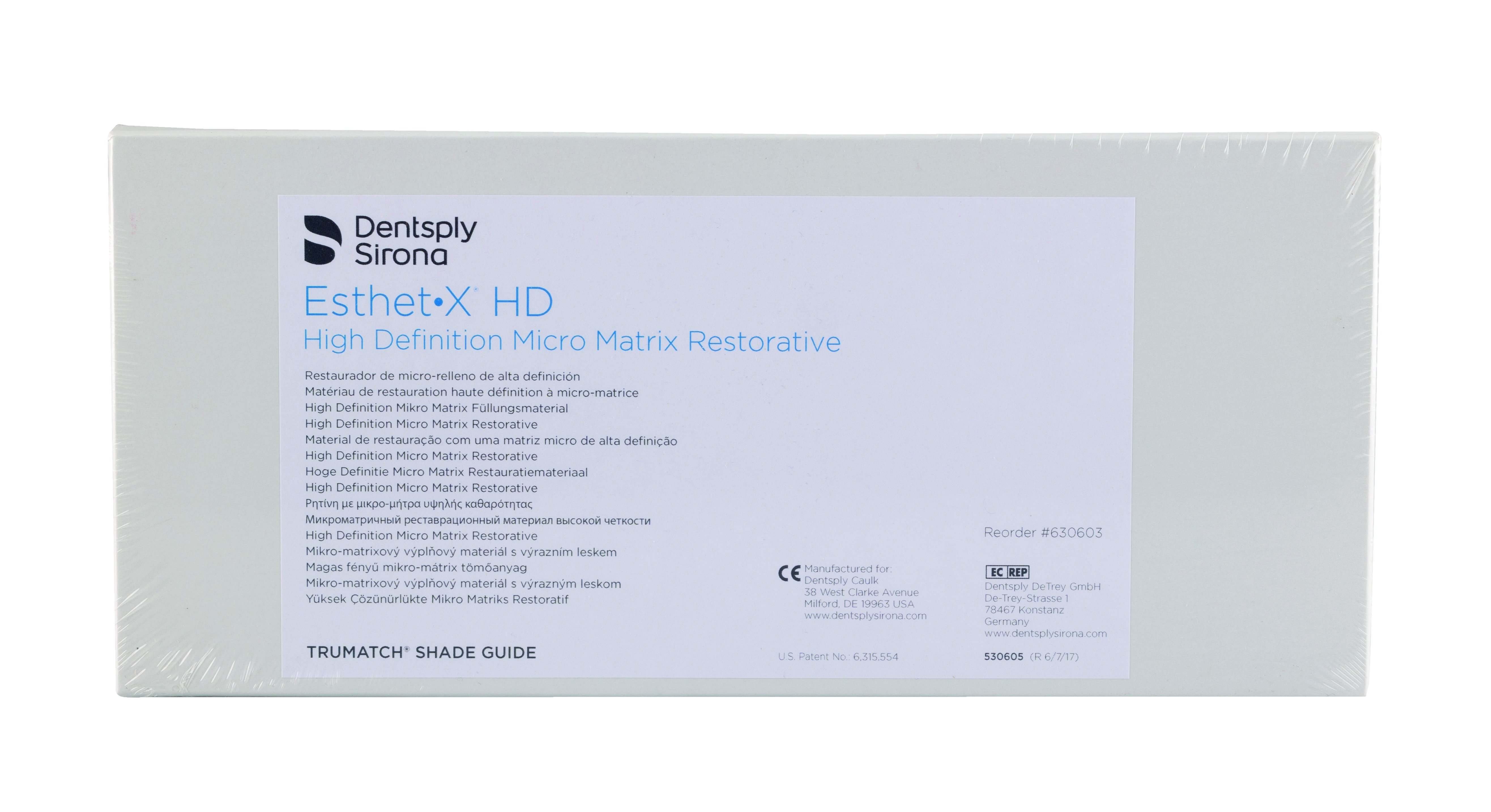 Esthet X HD TruMatch Shade Guide