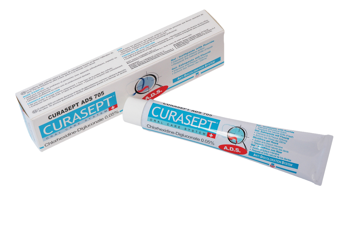 Curasept Toothpaste Ortho ADS 0.05% Chlorhexidine with Fluoride 75ml