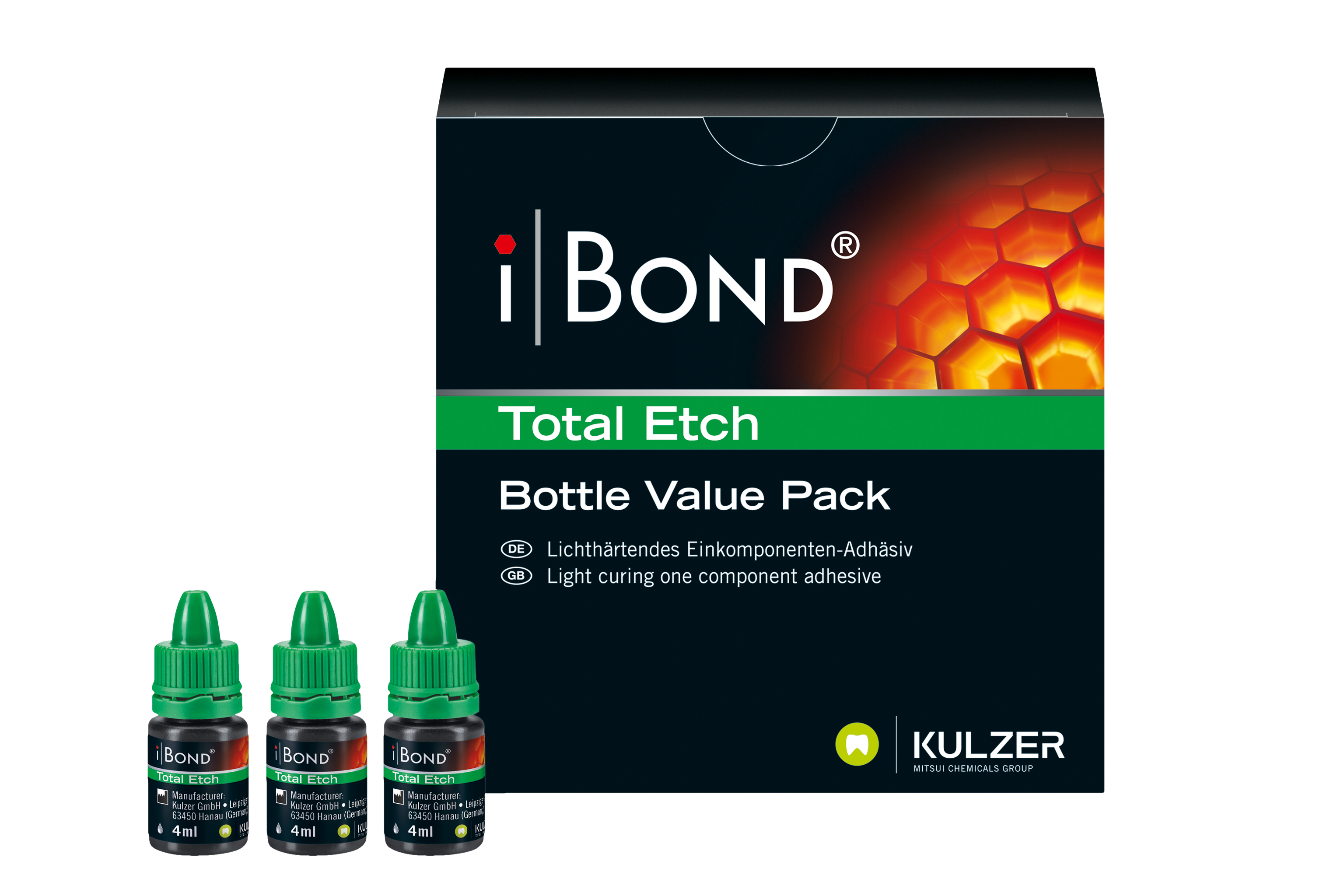 IBond Total Etch Bottle 4ml Value Pack 3pk