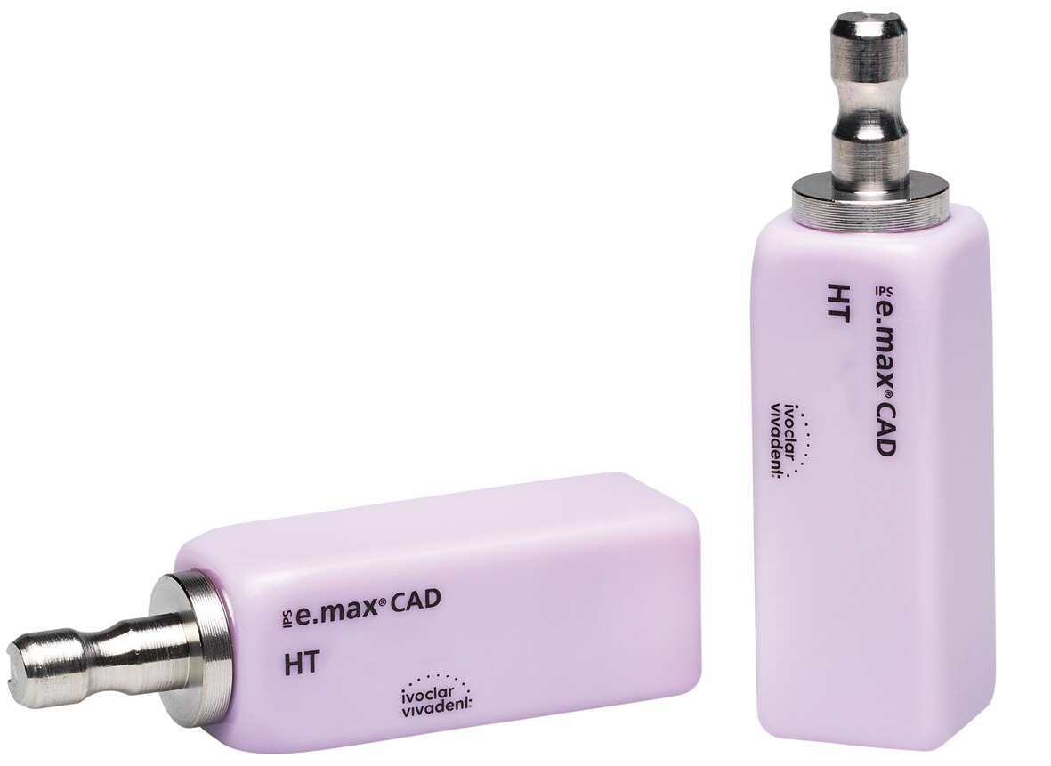 IPS e.max CAD CEREC/inLab (HT) High Translucency Blocks A1 Size I12 5pk