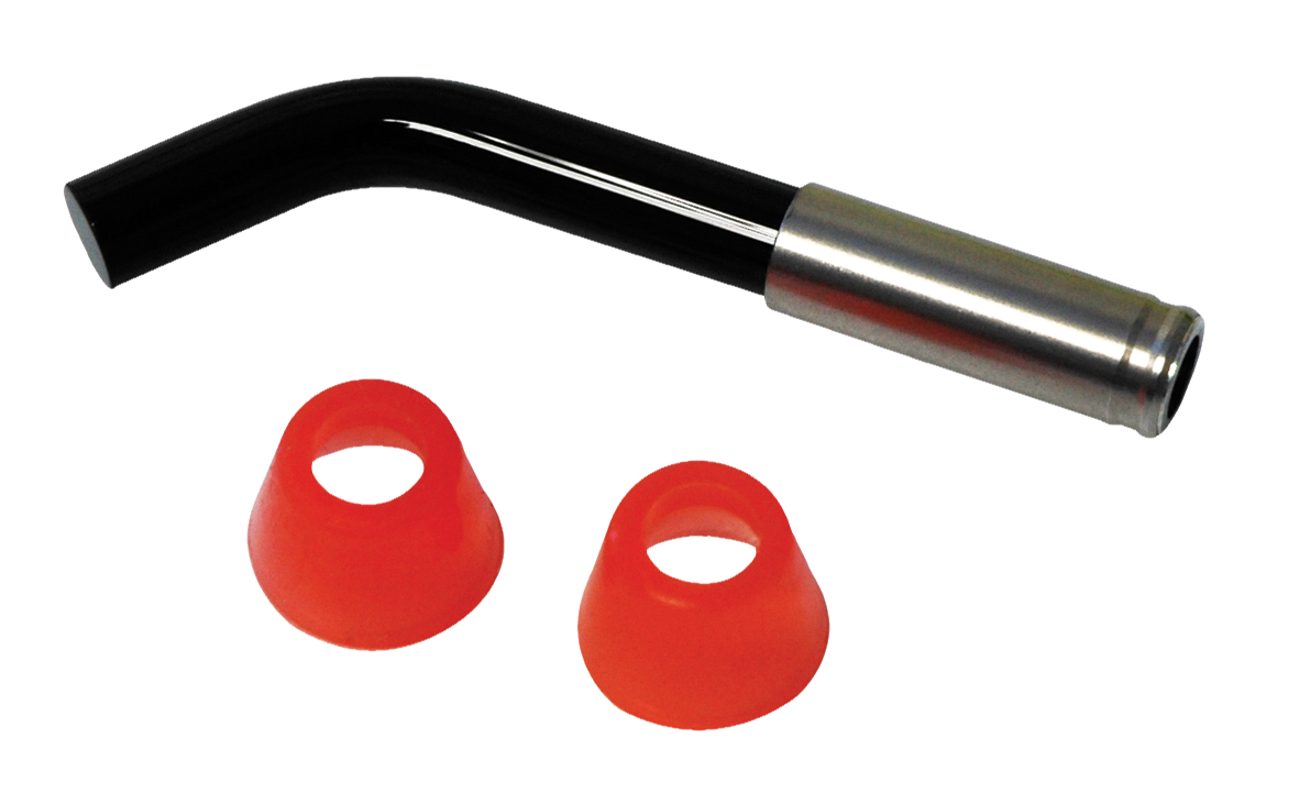 Fibre Optic Light Guide Black for LED 800/1200 - white pencil style light