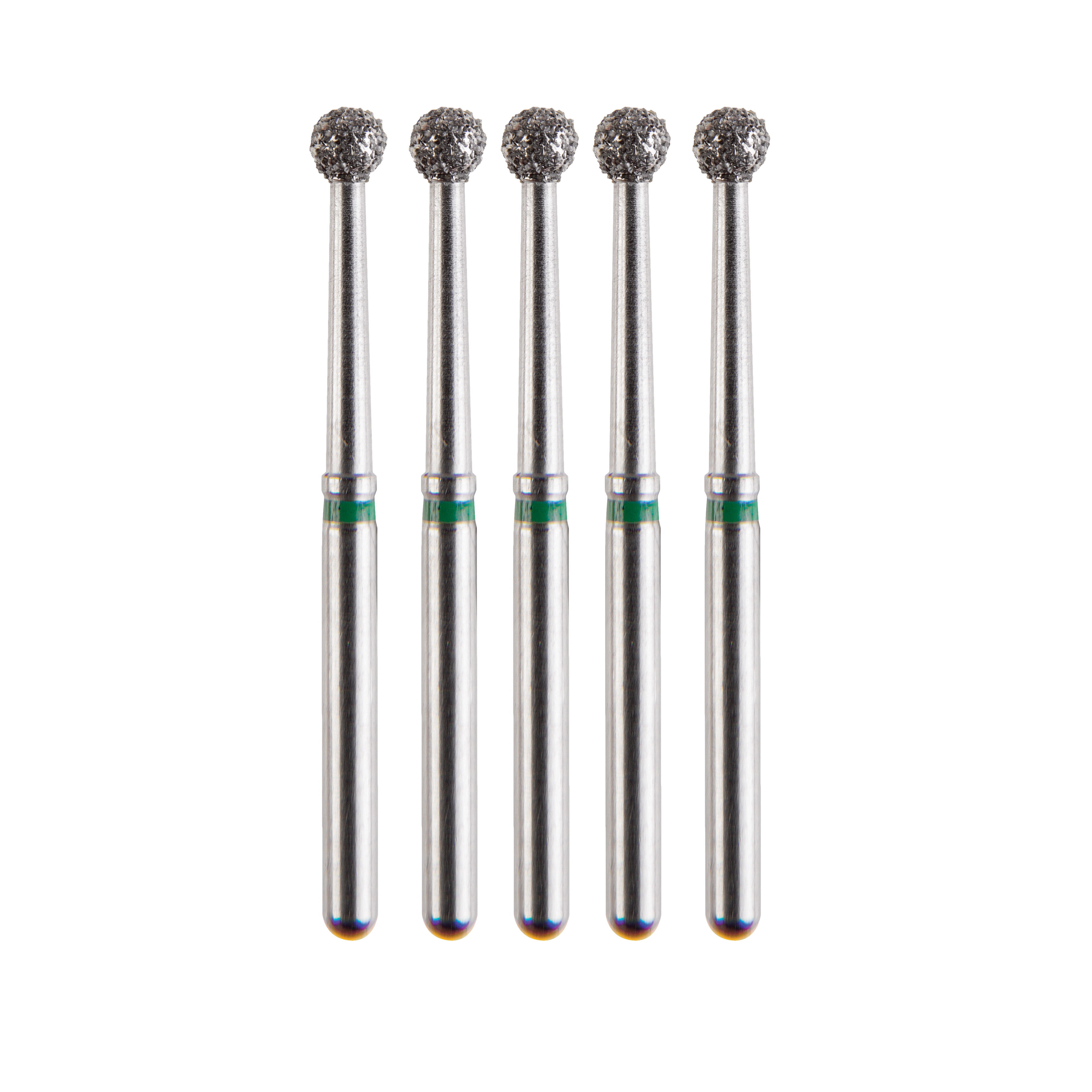DEHP Bur Diamond FG 697-021 C (801L) Long Neck Round 5pk