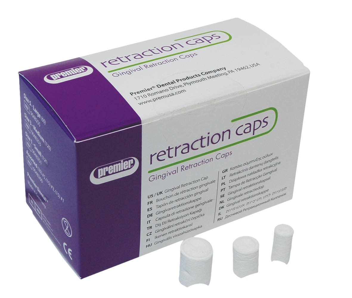 Premier Dental Premier Retraction Caps Assorted 60 pk KX225803 - Kent ...