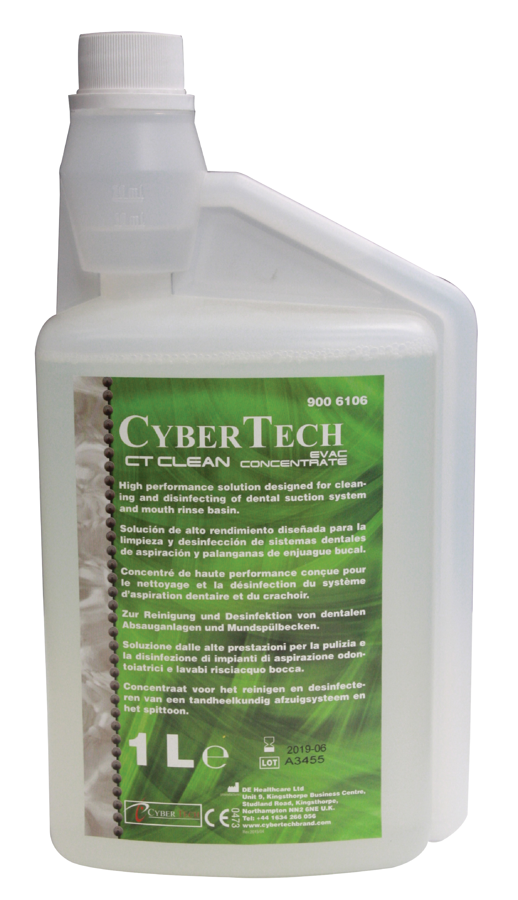 Cybertech CT Clean Evac Concentrate 2% 1L