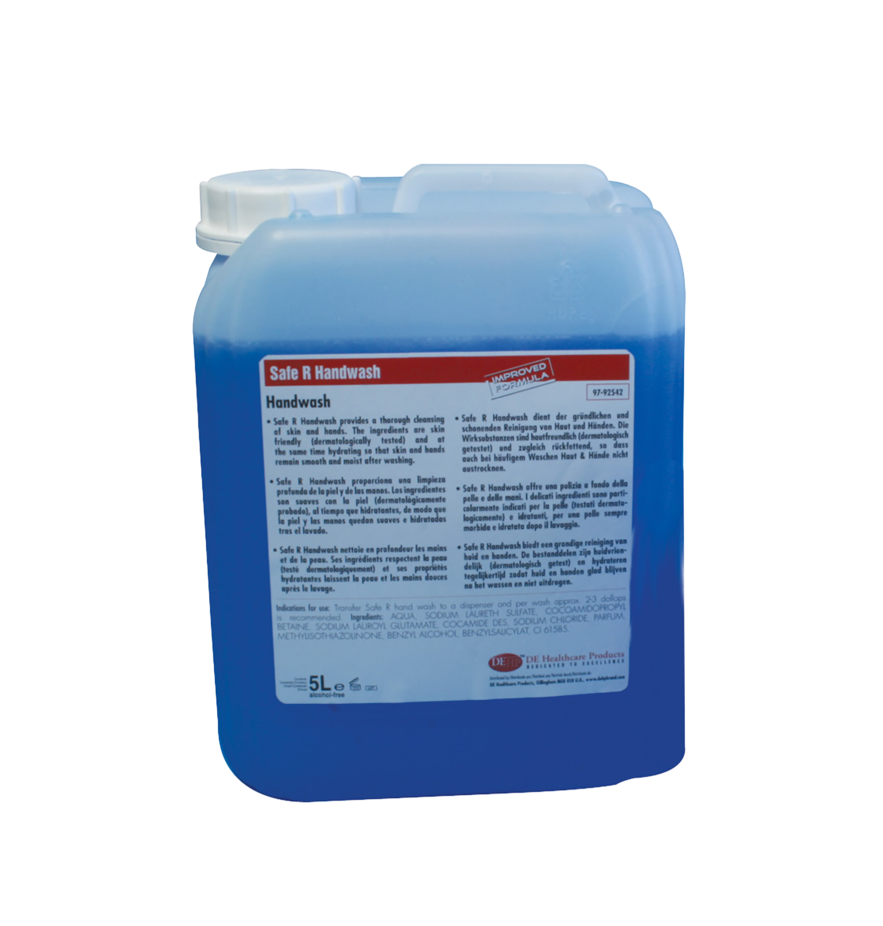 DEHP Safe R Handwash 5L