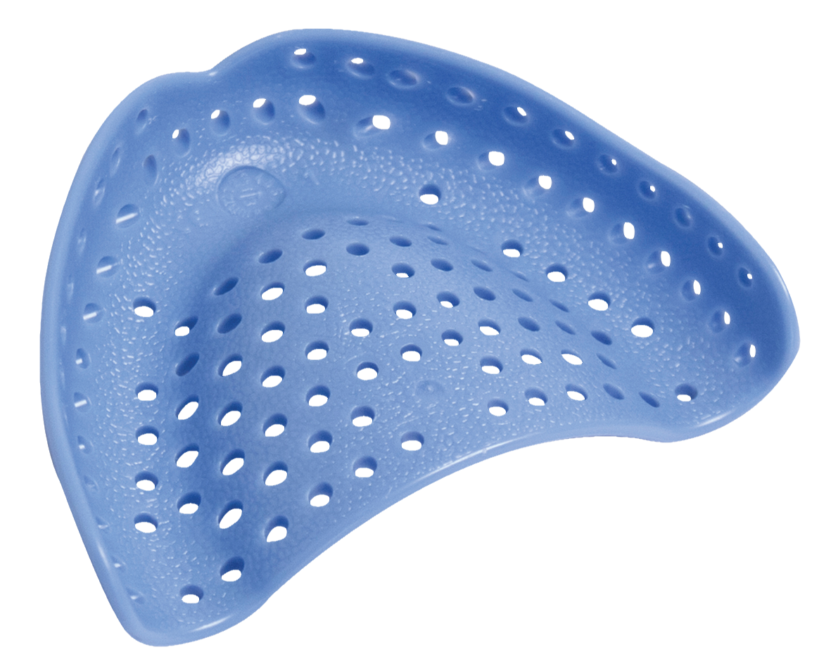 DEHP Impression Tray Disposable 5 Edentulous Upper Average 25pk