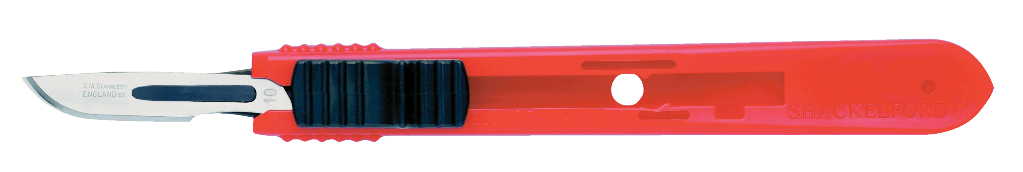 Retractable Disposable Scalpels No.10 Black 25pk