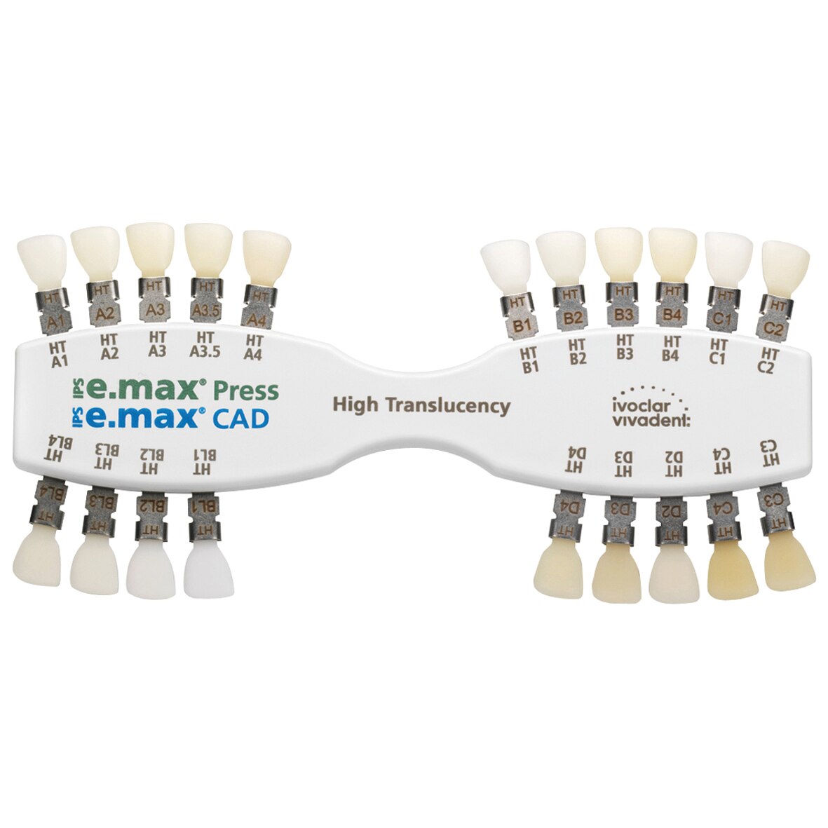 IPS e.max Press/CAD HT Shade Guide