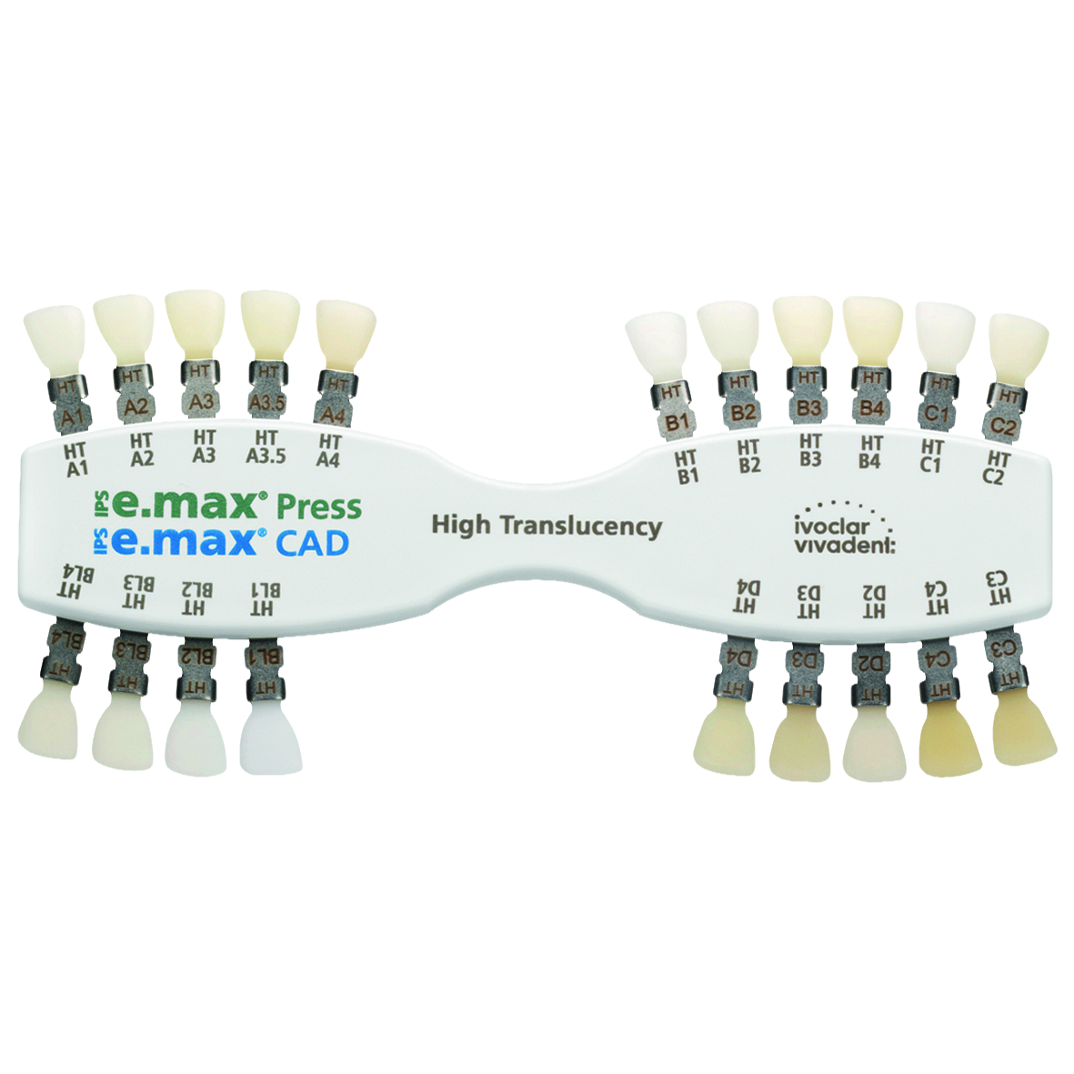 IPS e.max Press/CAD HT Shade Guide