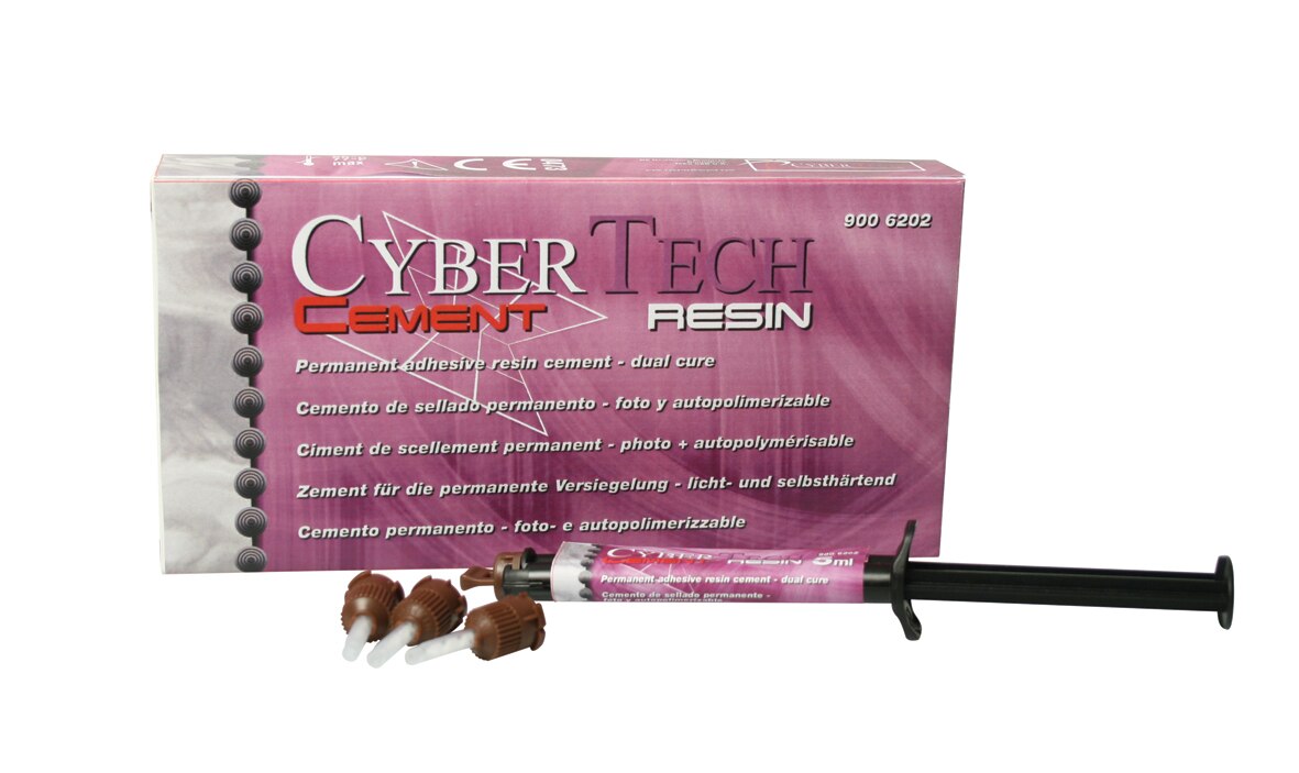 Cyber Resin Cement Syringe 2 x 5ml + Tips