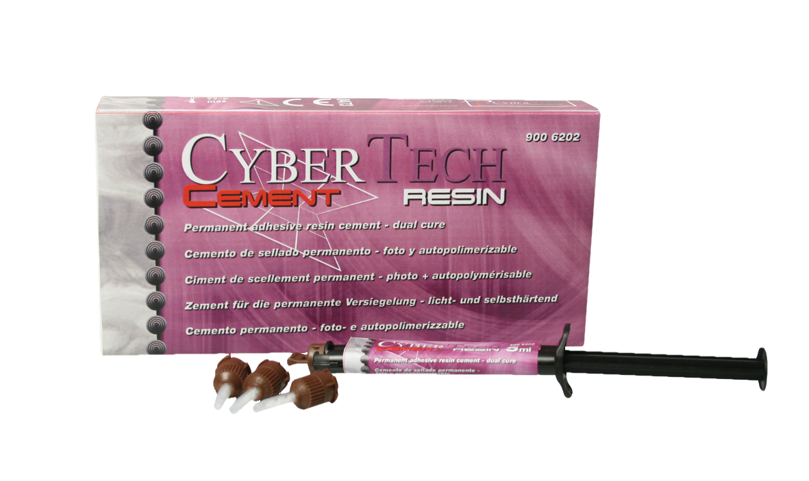 Cyber Resin Cement Syringe 2 x 5ml + Tips