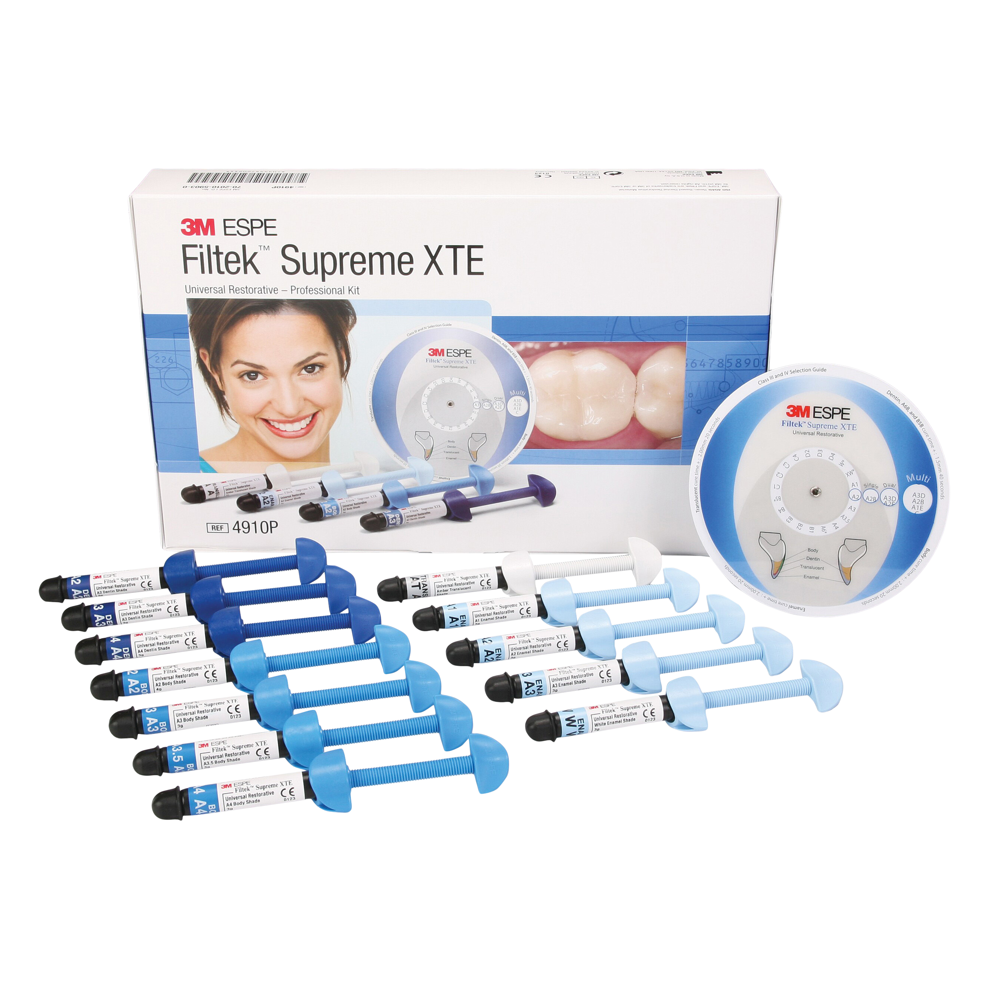 Filtek Supreme XTE Syringe Professional Kit