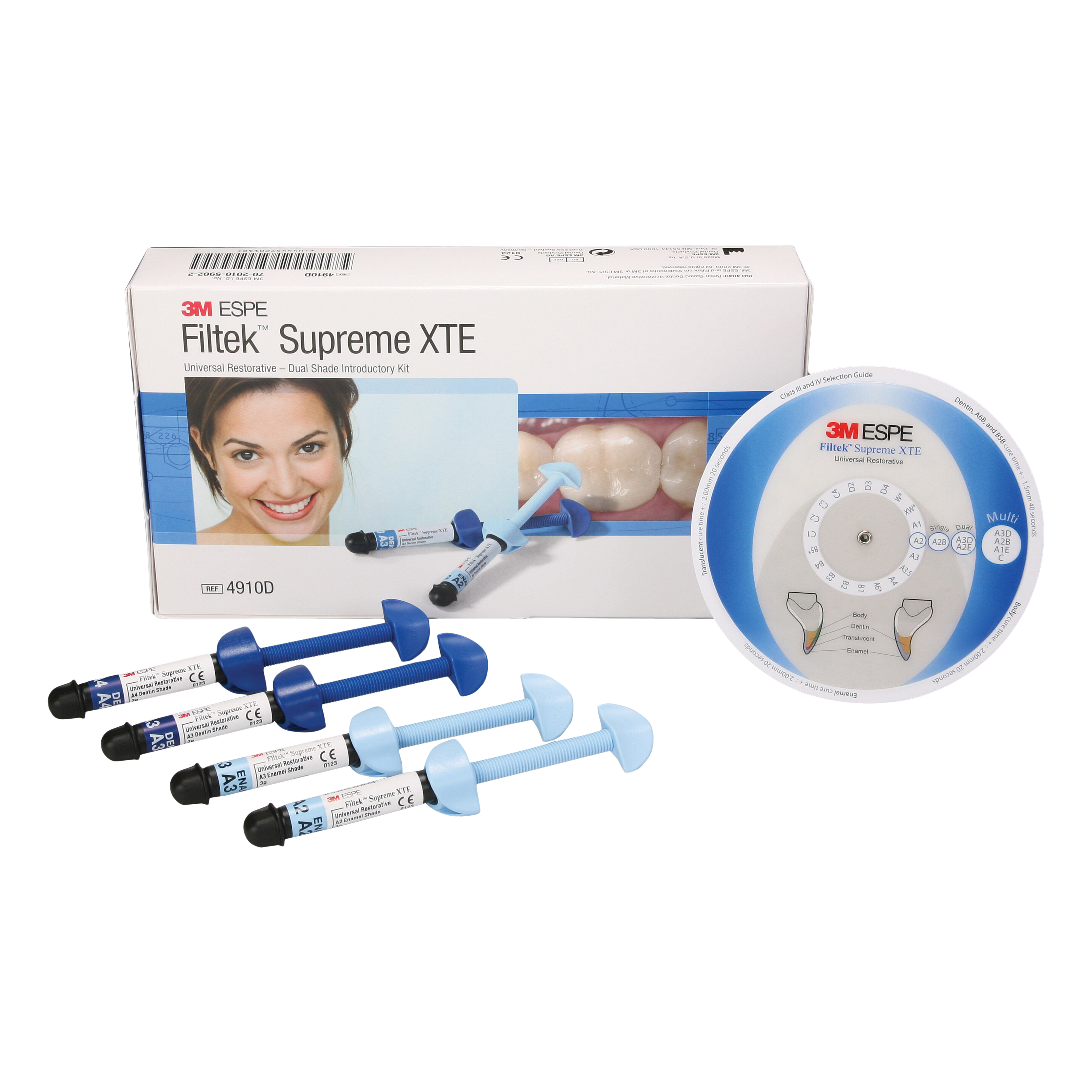 Filtek Supreme XTE Syringe Dual Shade Intro Kit