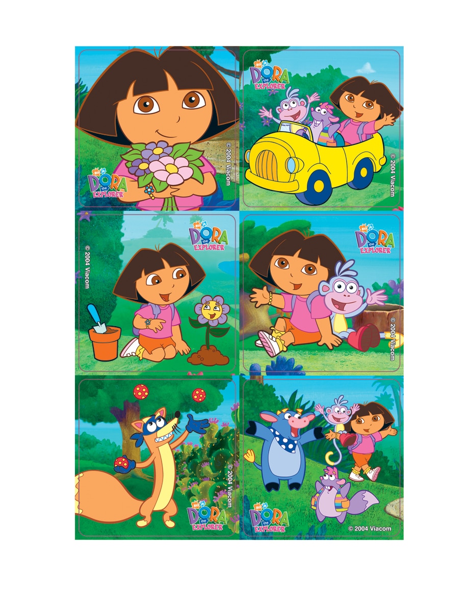 Stickers Dora The Explorer 100pk