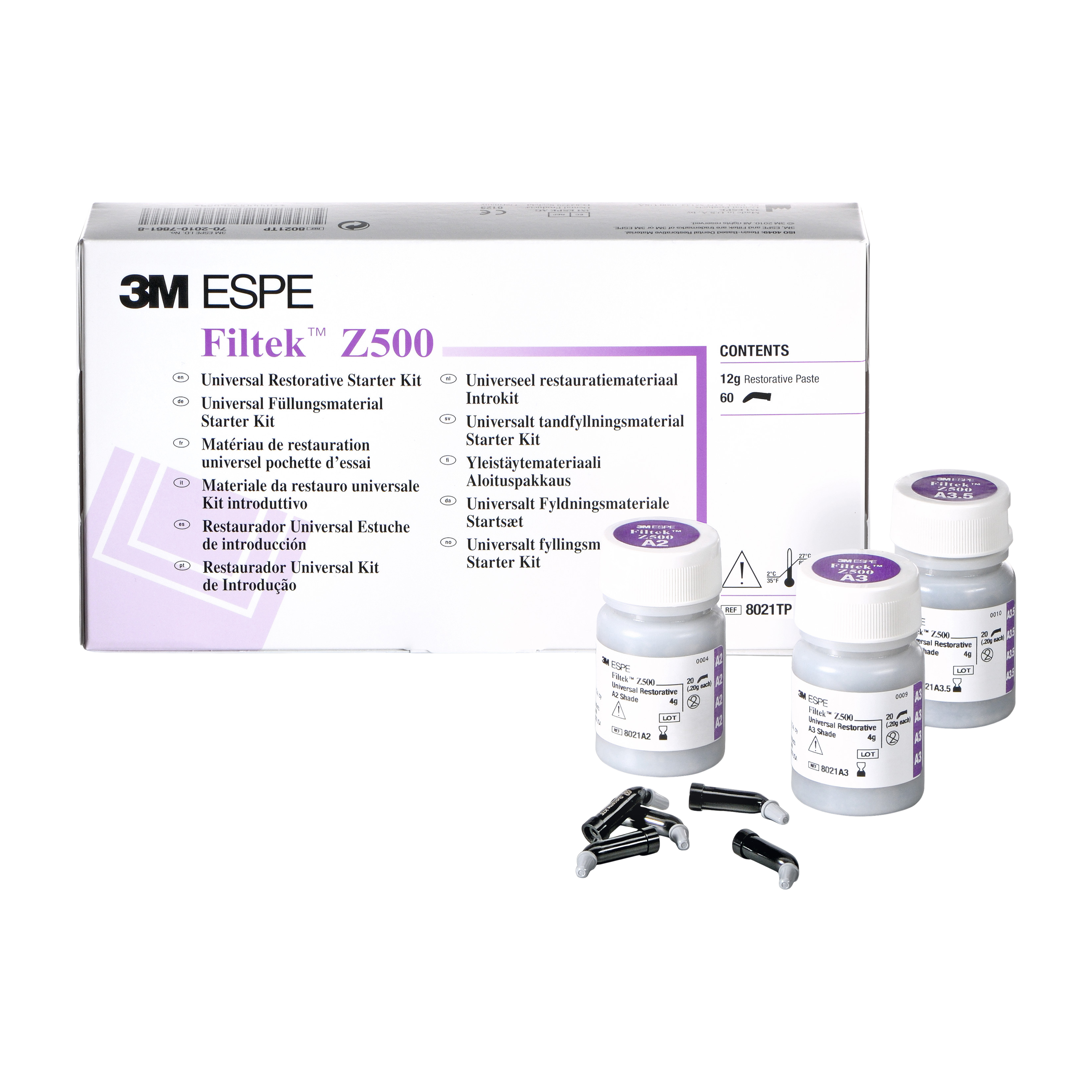 Filtek Z500 Restorative Capsule Intro Kit 60pk