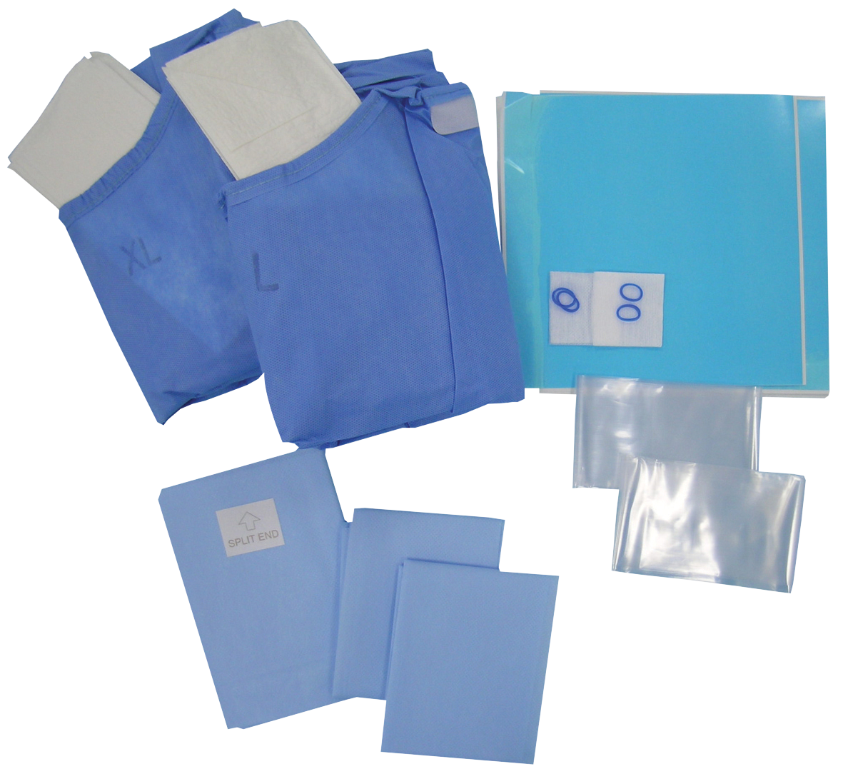 H&S Implantology Standard Drape Set with Gowns