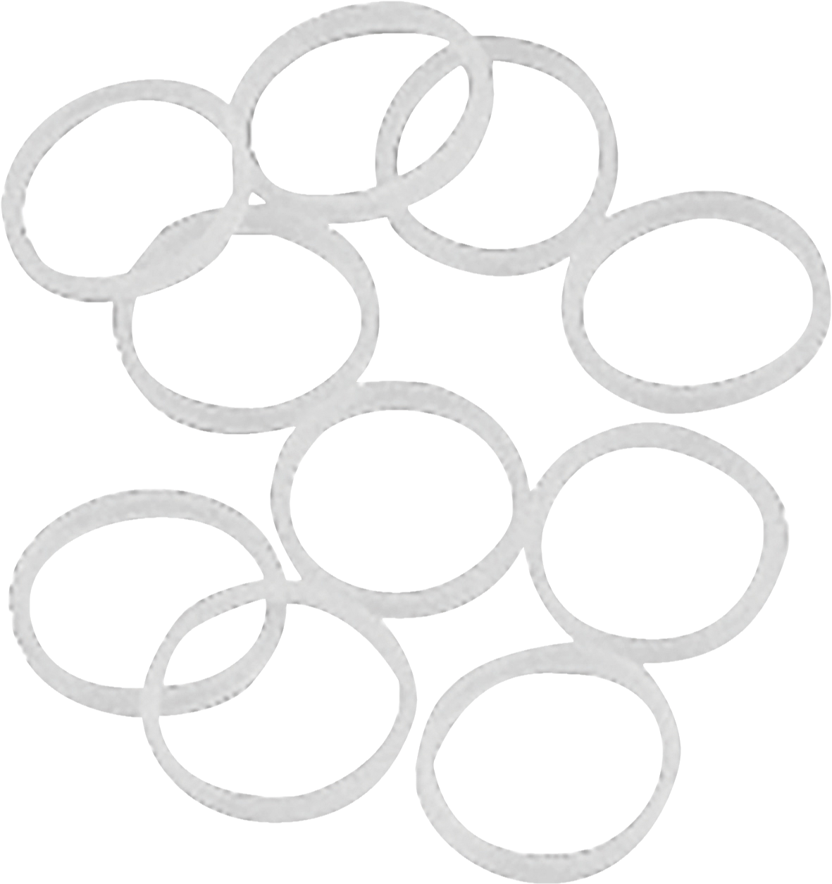 TP Elastics 1/4 Blue