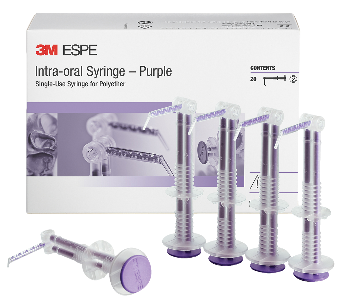 Intraoral Syringe Purple 20pk