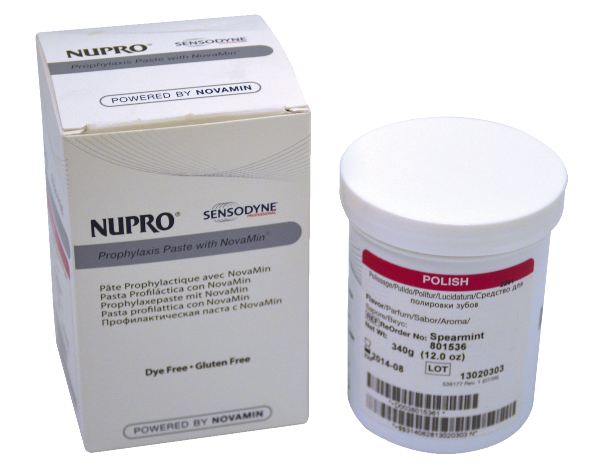 Nupro Sensodyne Jar 340g Spearmint Polish