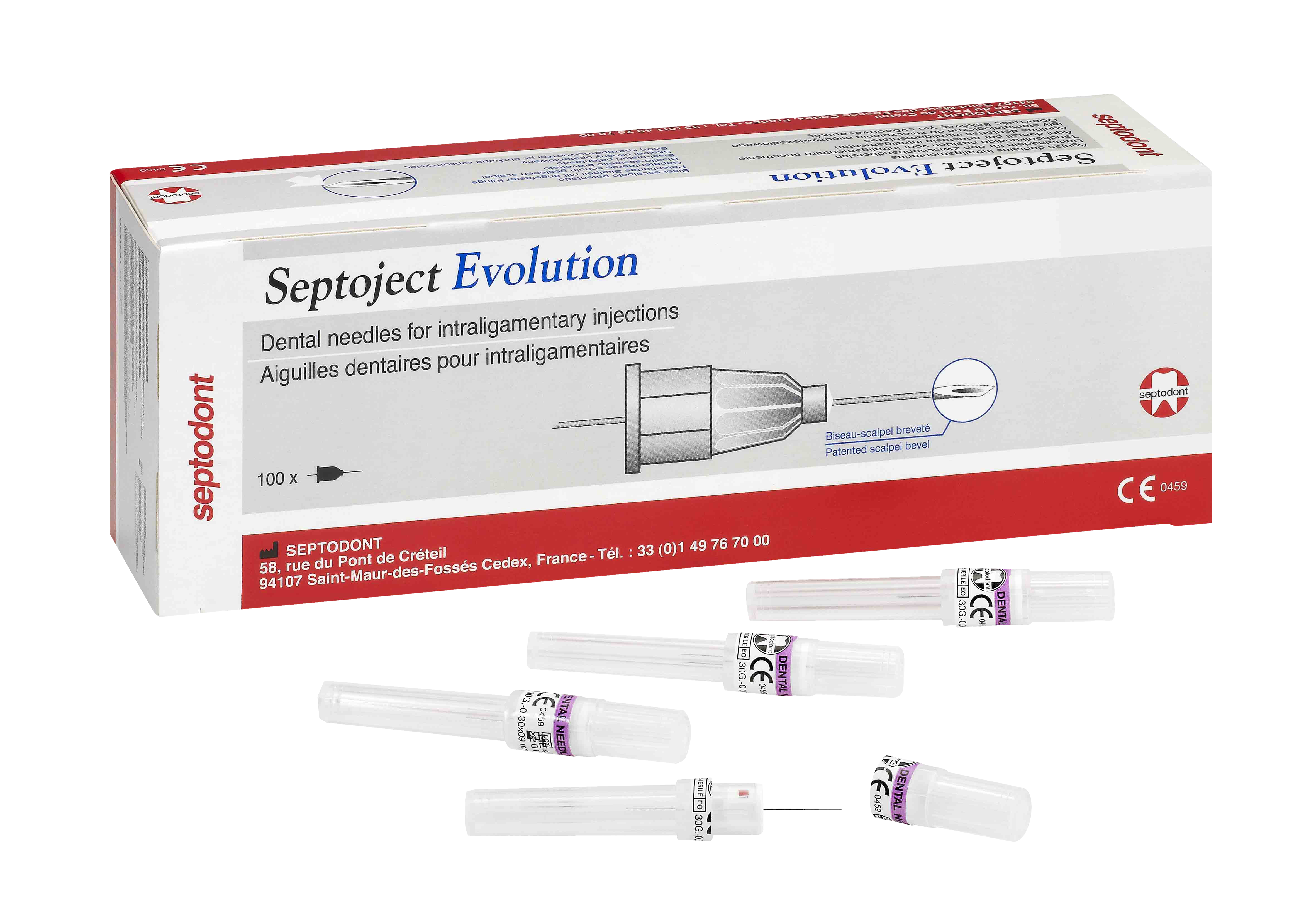 Septoject Evolution Needle Ultra Short 30G 100pk