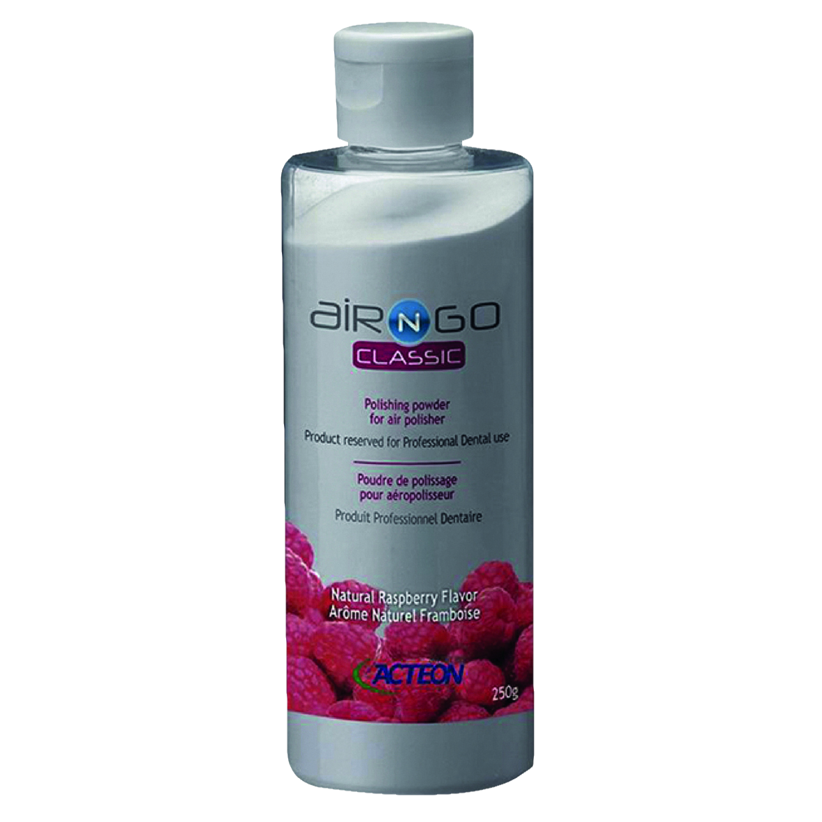 Air-N-Go Classic Powder Bottle Raspberry 250g 4pk