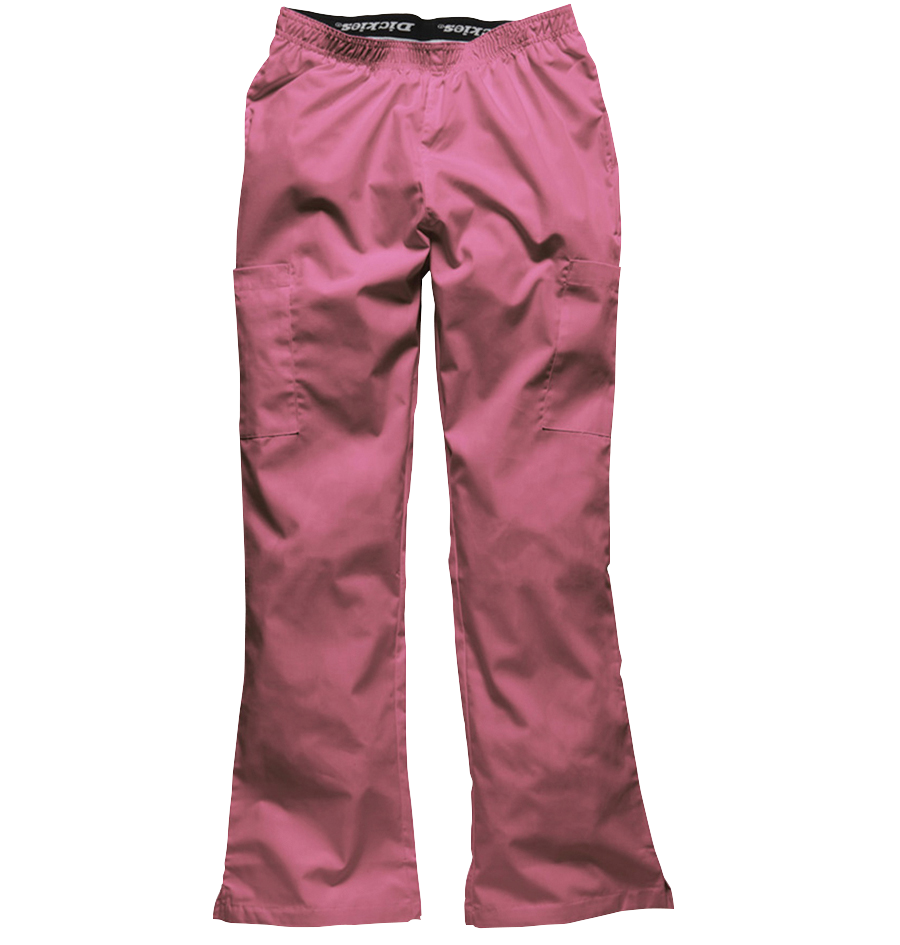 Dickies Ladies Boot Cut Trouser Pink L