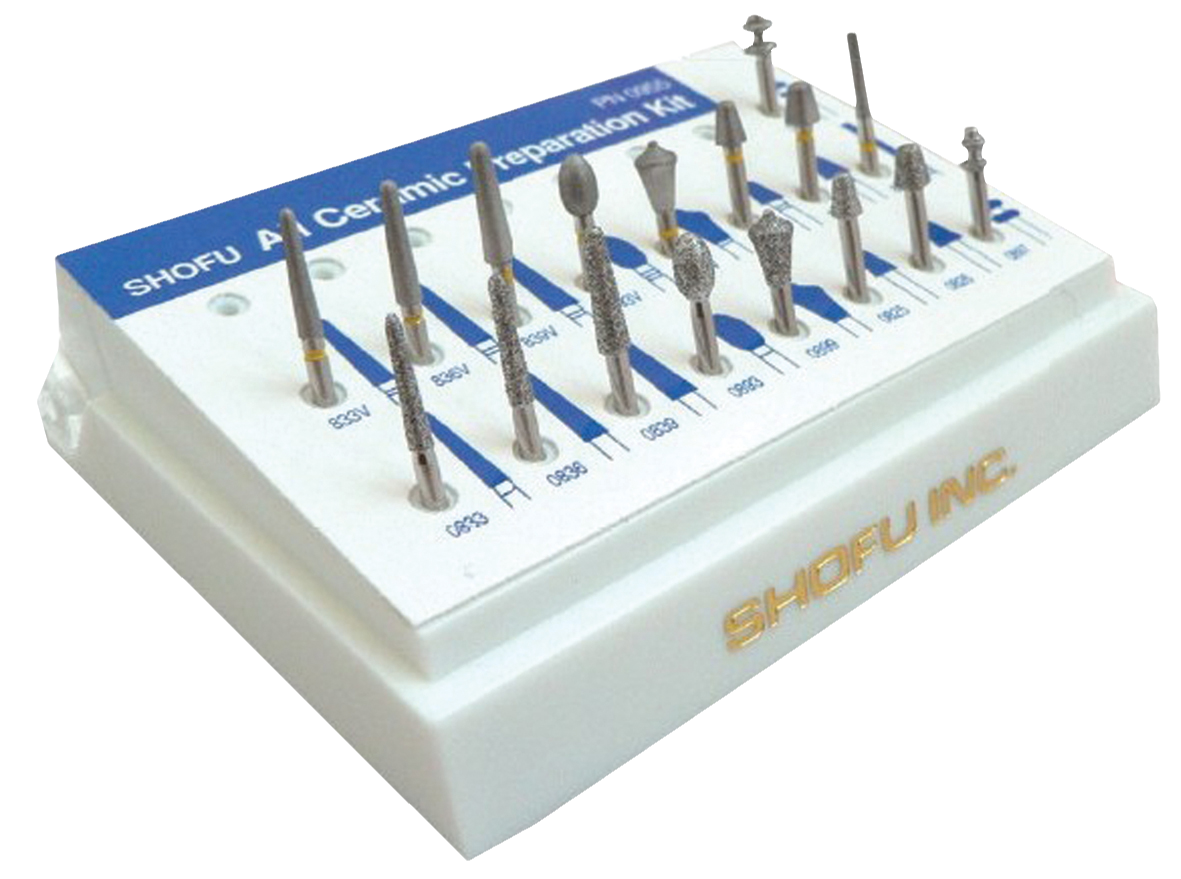 All Ceramic Preparation Diamond Kit 0955