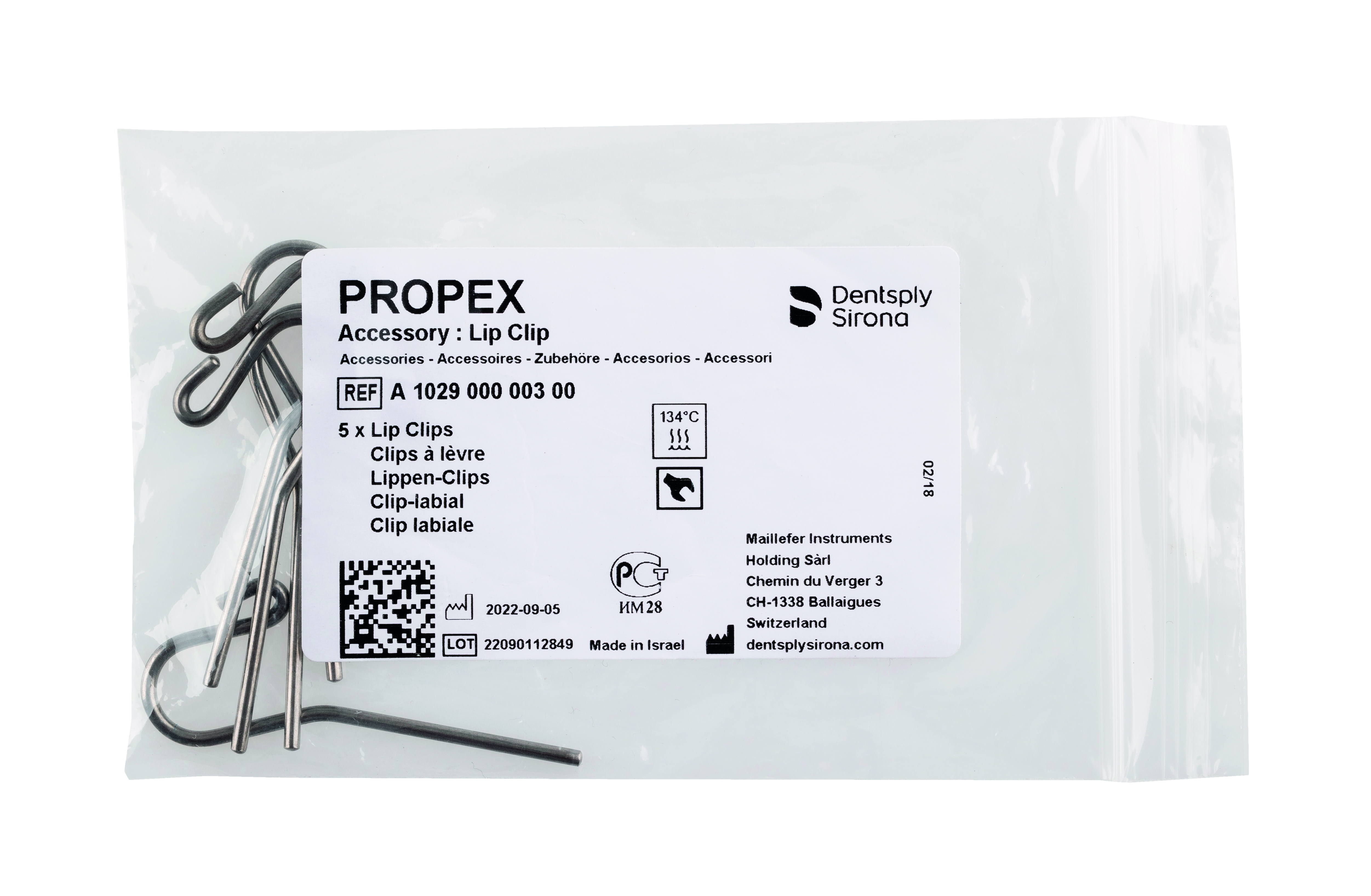 Propex II Lip Clip 5pk